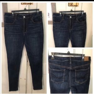 American Eagle Hi Rise Jegging 12 Long